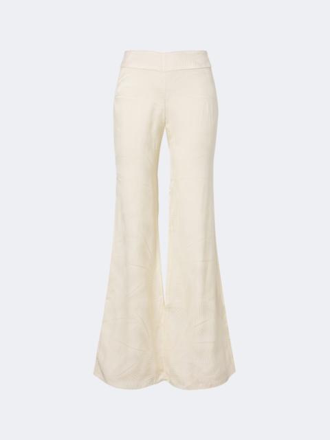 Johanna Ortiz Laidback Energy jacquard wide-leg pants
