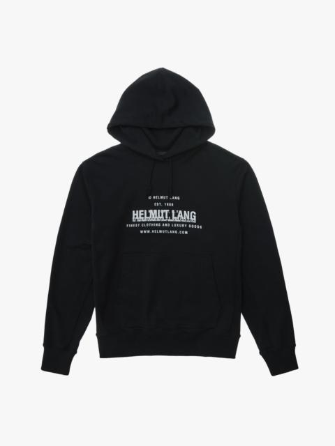 Helmut Lang SPRAY LOGO HOODIE