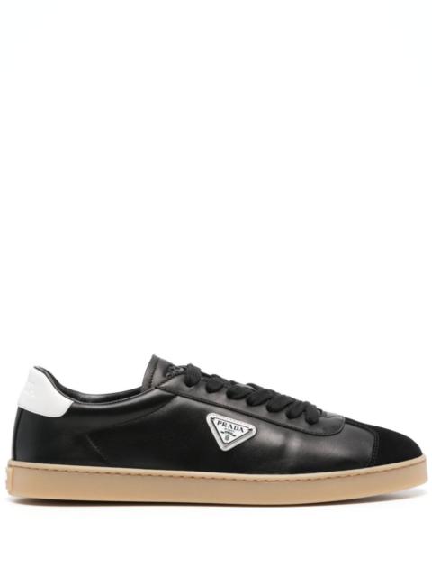 Prada leather sneakers