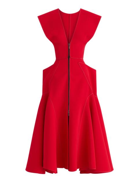 MATICEVSKI Cinders Midi Dress red