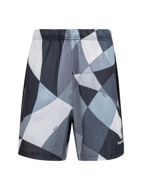 x Emilio Pucci Fantasia-print track shorts