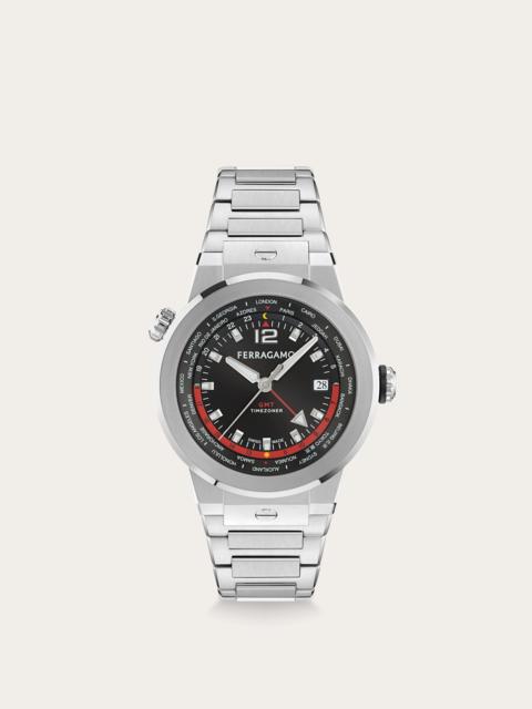 FERRAGAMO F-80 gmt watch