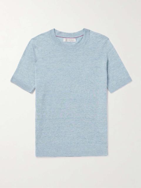 Linen and Cotton-Blend T-Shirt