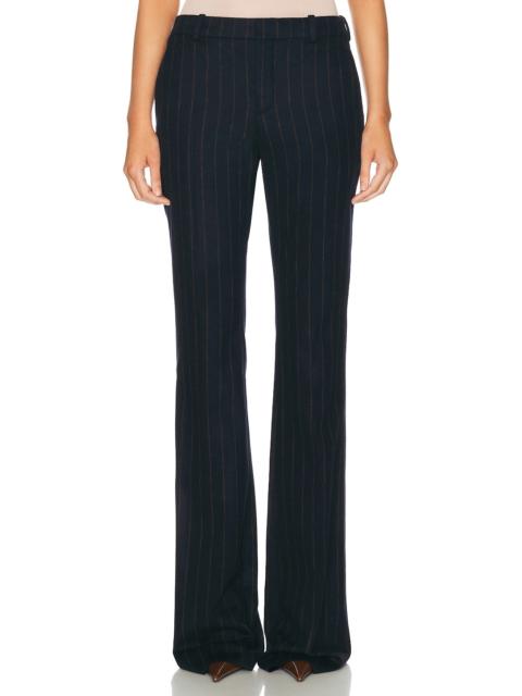 SAINT LAURENT Wool Flare Leg Pant