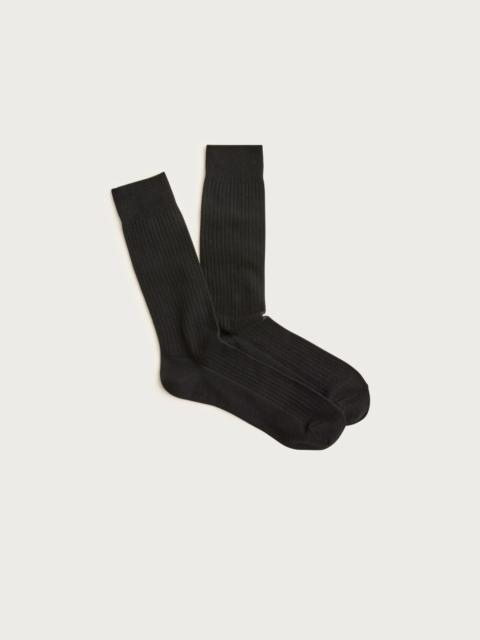 J.CREW Texture-stripe socks