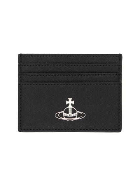 Vivienne Westwood Black Flat Card Holder