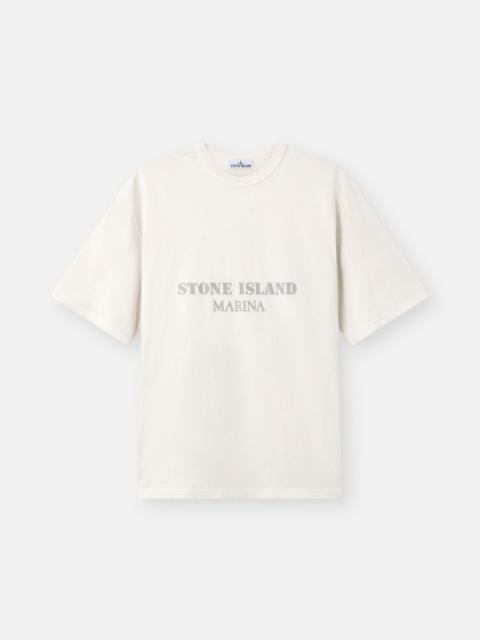 Stone Island 2100017 COMBED ORGANIC COTTON JERSEY_S.I. MARINA