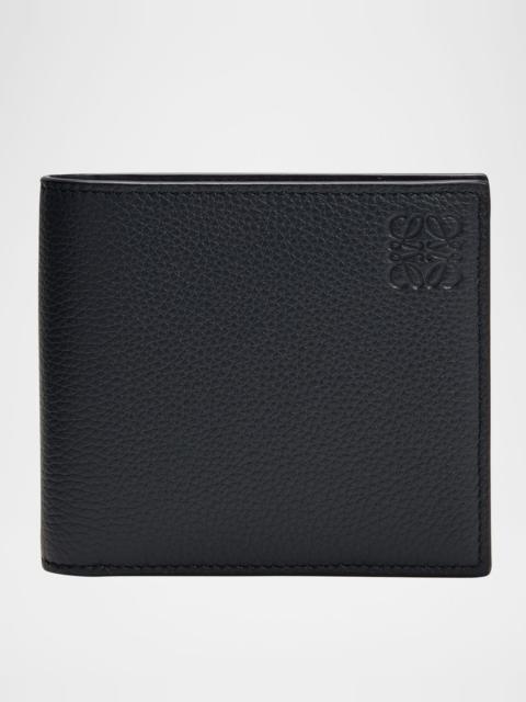 Loewe Men's Anagram Bifold Leather Wallet