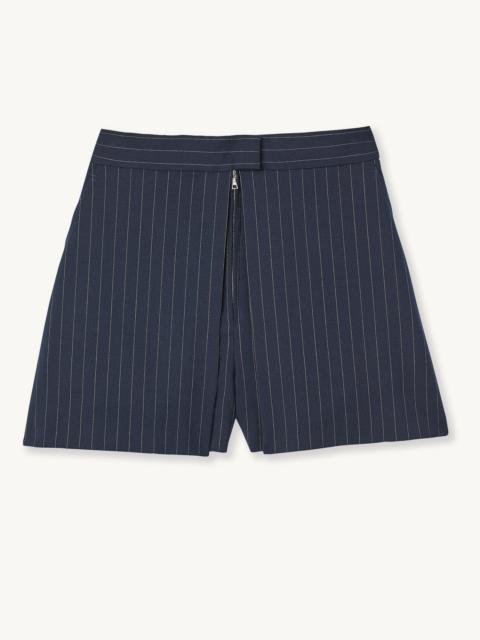 Sandro Striped tailored shorts