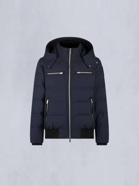 MOOSE KNUCKLES CLOUD SHEARLING BOMBER JACKET