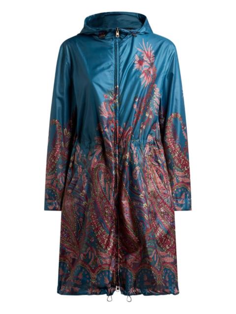 Etro paisley-print raincoat