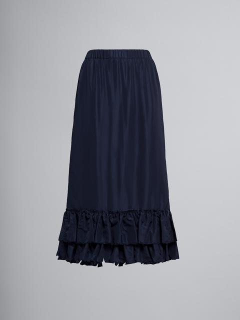 Marni VISCOSE FAILLE SKIRT