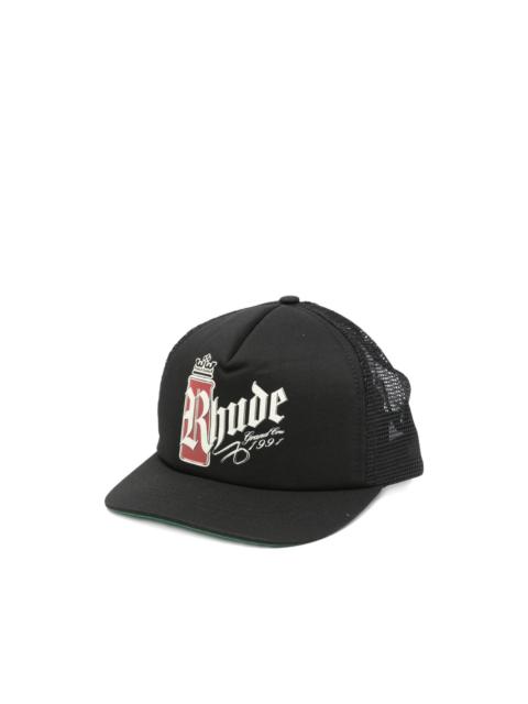 logo-graphic trucker cap