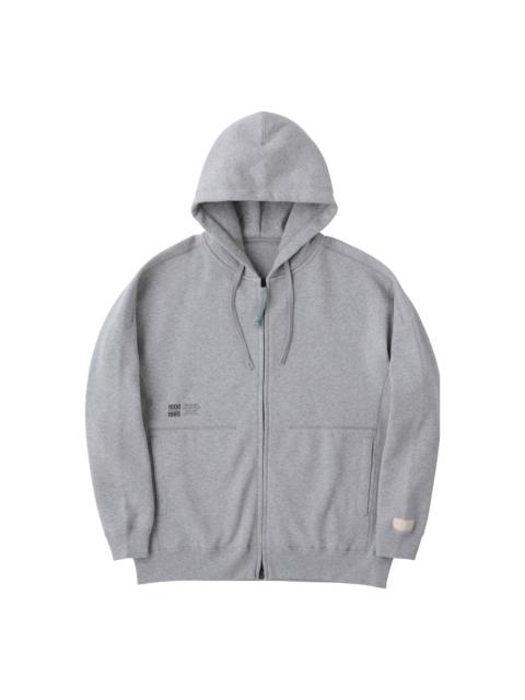 New Balance 1000 Sweatshirt Full Zip Hoodie 'Grey' AMJ25072-HGR