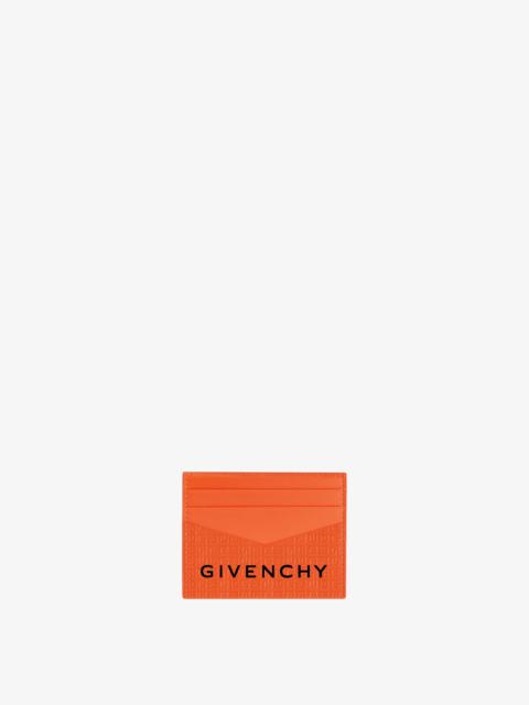 Givenchy GIVENCHY CARD HOLDER IN MICRO 4G LEATHER