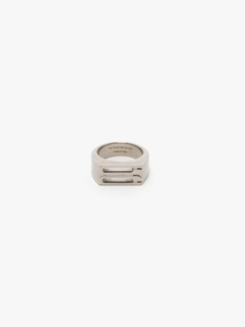 Victoria Beckham Dorian Signet Ring In Silver