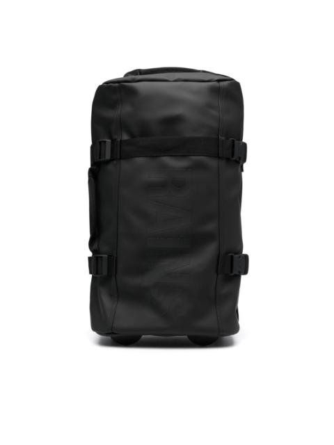 RAINS logo-print zipped luggage