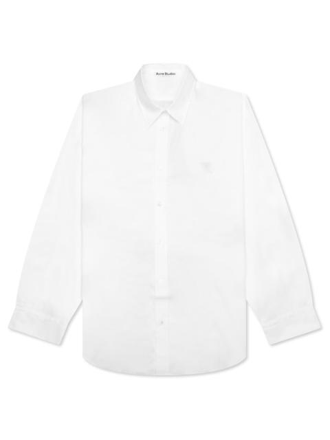 Acne Studios BUTTON UP SHIRT FN-MN-SHIR000810 - WHITE