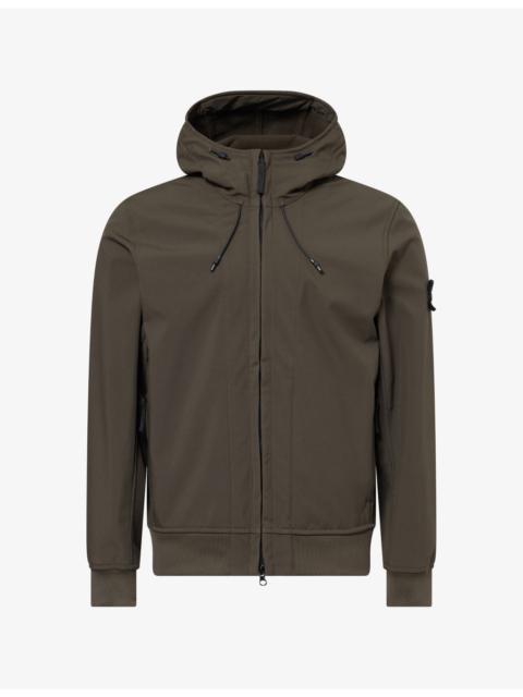 Stone Island Garment Soft Shell Hood Jacket
