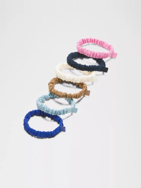 lululemon Skinny Scrunchies *6 Pack