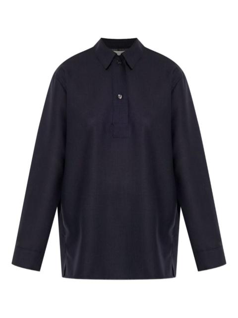 Studio Nicholson Pinole wool polo top