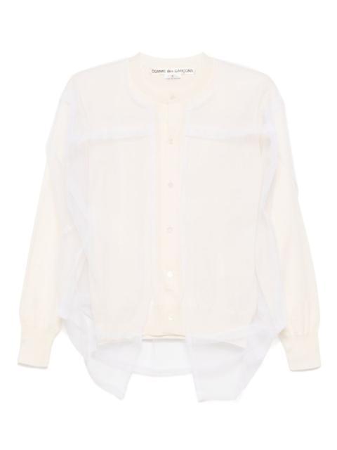 Comme Des Garçons wool cardigan