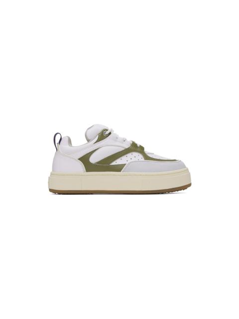 EYTYS White & Green Sidney Sneakers