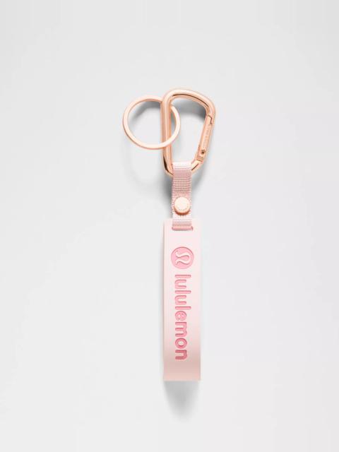 lululemon Silicone Keychain