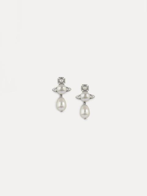 Vivienne Westwood INASS EARRINGS SILVER-TONE