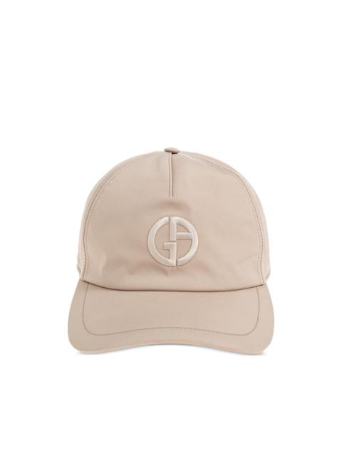 GIORGIO ARMANI logo-embroidered baseball cap