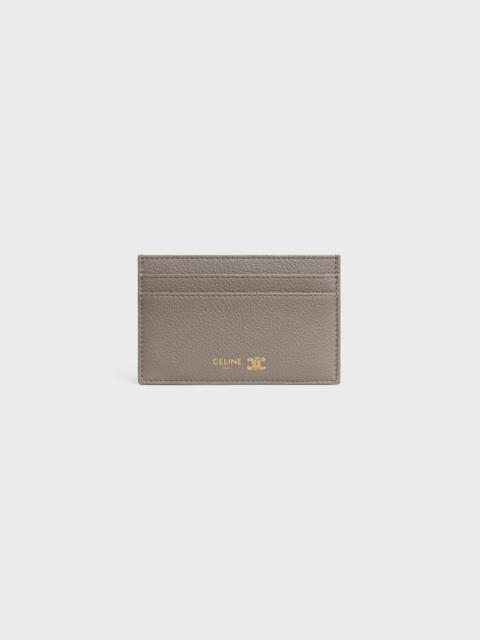 CELINE MEDIUM CARD HOLDER IN GRAINED SUPPLE CALFSKIN