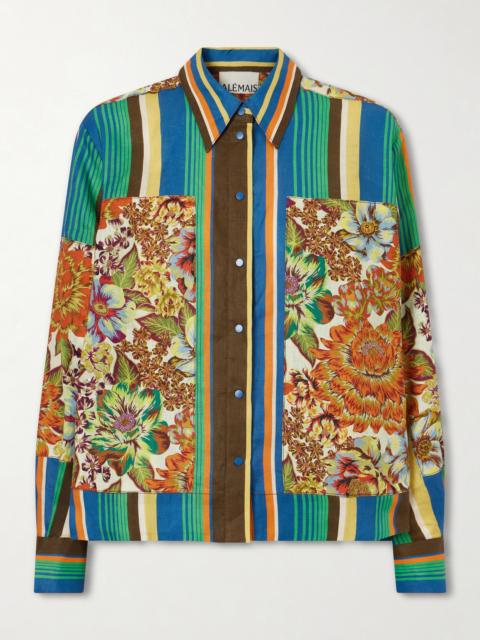 ALÉMAIS Charlie Printed Linen Shirt