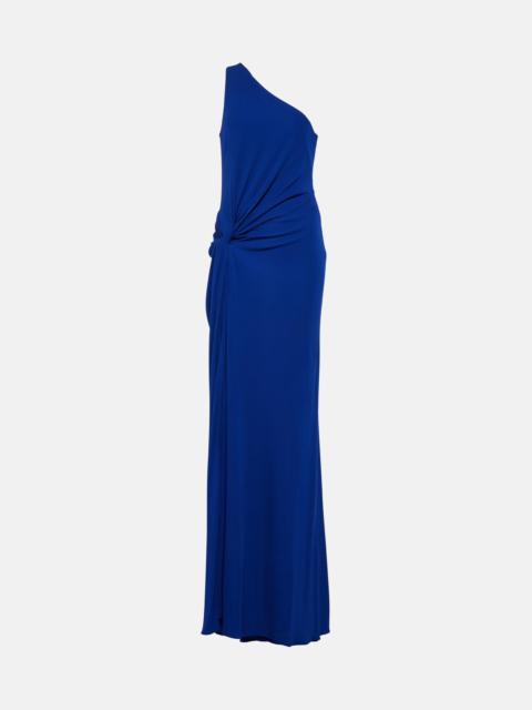 TOM FORD One-shoulder jersey gown