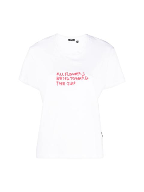 Aspesi tex-print cotton T-shirt