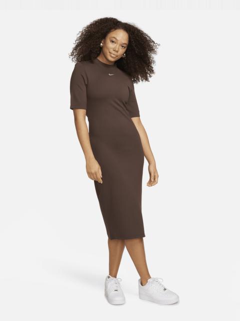 Nike Women's Nike Sportswear Essential Tight Midi Dress