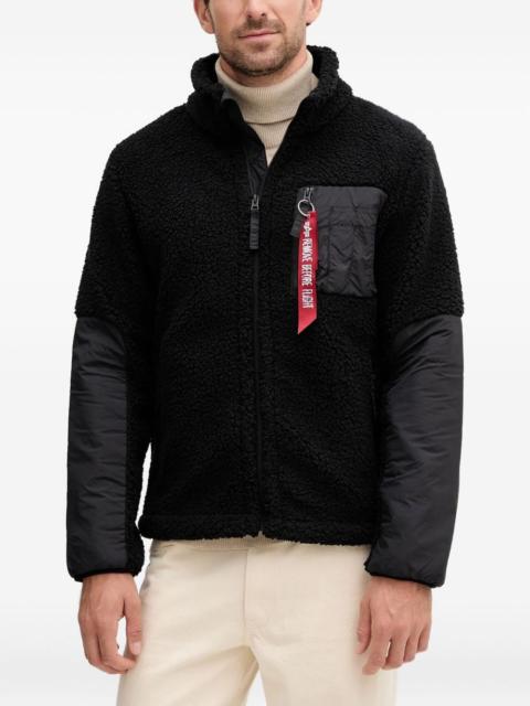 ALPHA INDUSTRIES fleece zipped jacket