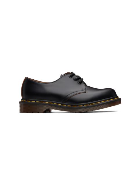 Dr. Martens Black Vintage 1461 Quilon Leather Oxford Derbys