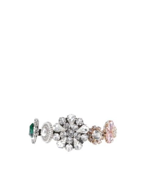MM6 Maison Margiela crystal-embellishment bracelet
