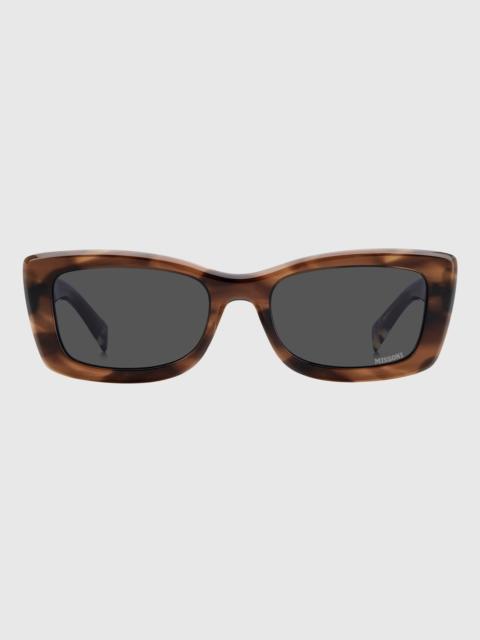 Missoni Missoni Seasonal rectangular acetate sunglasses
