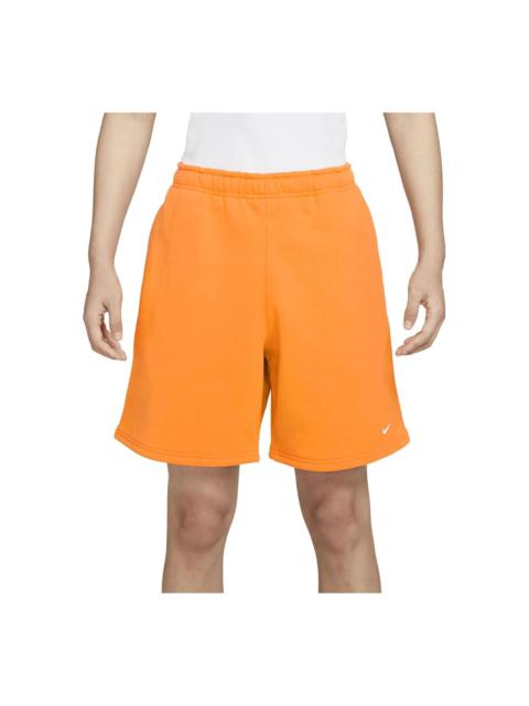 Nike Nike Solo Swoosh Fleece Shorts 'Orange' DV3056-836