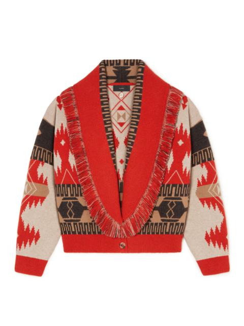 Alanui Icon Jacquard Cardi-Bomber