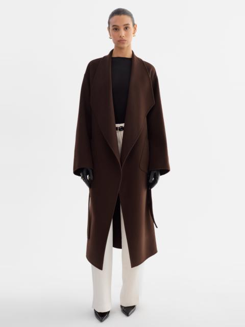 LAMARQUE COREEN | Belted Wool Maxi Coat