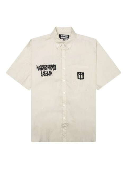 NEIGHBORHOOD graphic-print shirt