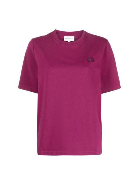 logo-embroidered cotton T-shirt