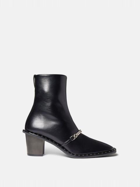 Falabella Mid Heel Ankle Boots