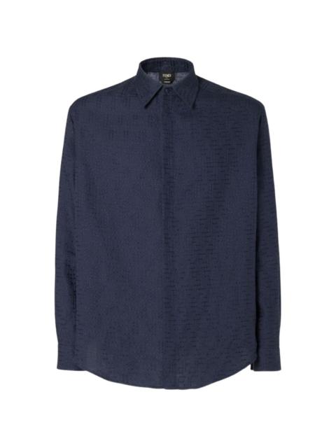 FENDI patterned shirt