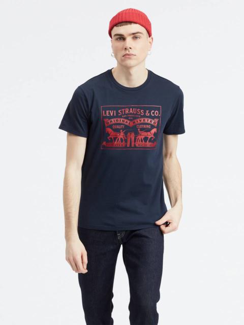 Levi's TWO-HORSE PULL GRAPHIC TEE SHIRT