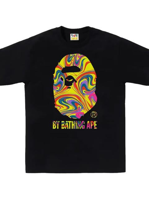 A BATHING APE® Marbling By Bathing Ape Tee "Black" 1J80 110 023 BLACK