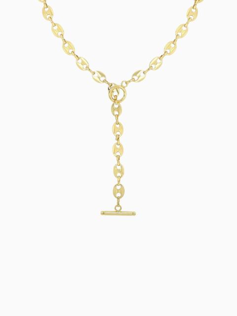 LoveShackFancy Jennifer Miller Anchor Chain Necklace