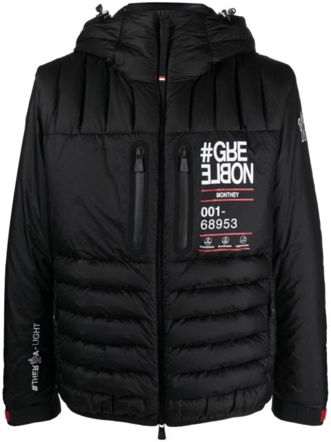Moncler Grenoble Monthey zip-up padded jacket